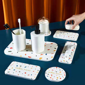 Diatominis purvą sugeriantis padėklas praustuvas padėkliukas diatomito muilo indai muilo laikiklis greitai džiūstantis puodelio kilimėlis vonios reikmenų rinkinys