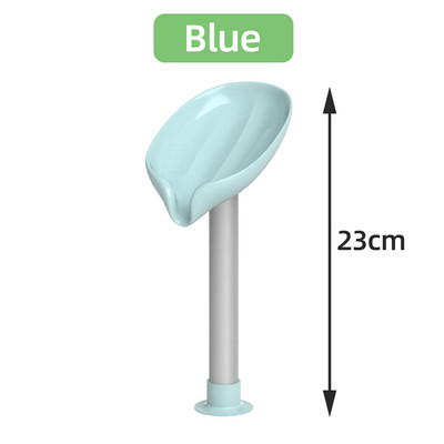 Vonios muilo laikiklis Lapelio formos muilo dėžutė Muilo laikiklis Neslystantis indų laikymo lėkštės padėklas Dėklas Dušo konteineris Vonios kambario dušo priedas