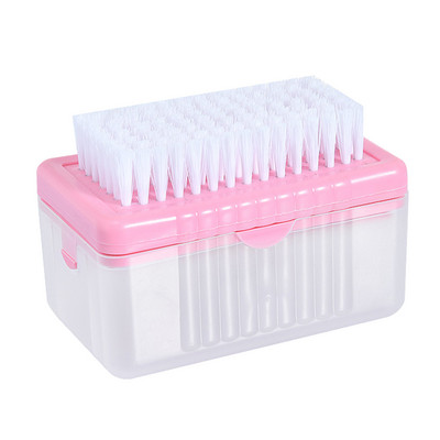 Putojanti muilo dėžutė su šepetėlių voleliais Muilo laikymo putų dėžutė su šepetėlio drenažo dėžute Muilo burbuliavimo dėžutė Integruotas spyruoklinis konteineris