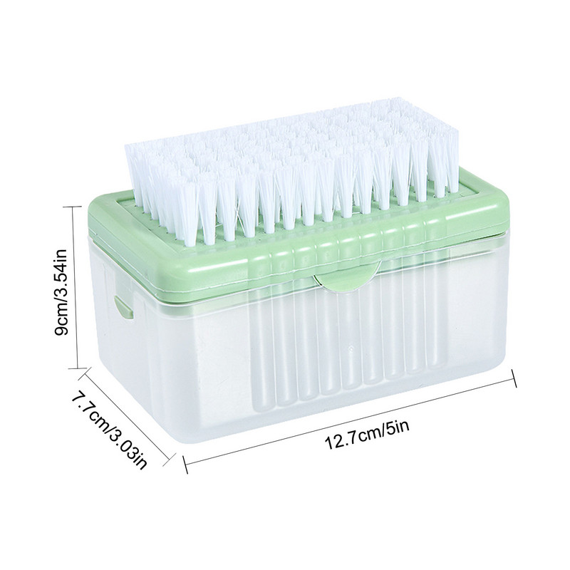 Putojanti muilo dėžutė su šepetėlių voleliais Muilo laikymo putų dėžutė su šepetėlio drenažo dėžute Muilo burbuliavimo dėžutė Integruotas spyruoklinis konteineris