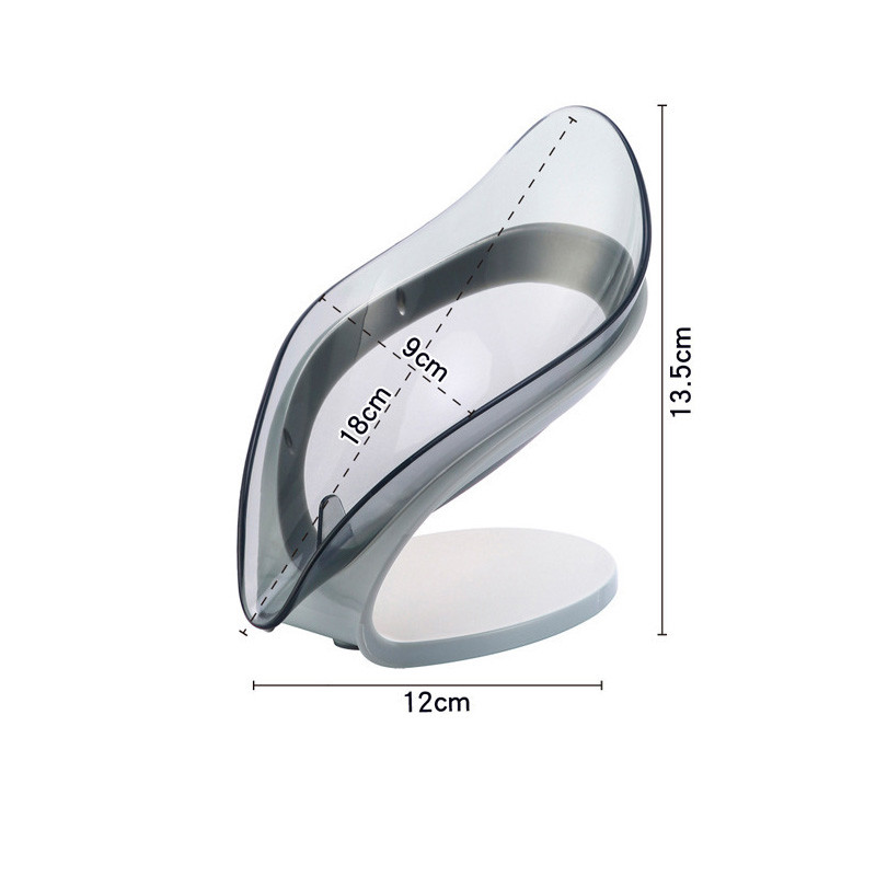 Kupaonski držač sapuna Kutija za sapun u obliku lista Odvod Kupaonski tuš Tanjur za pohranu sapuna Posuda za poslužavnik Posuda za kupaonske gadgete
