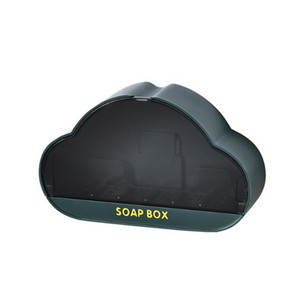 Debesys Muilo dėžutė Dulkėms atsparus diržo dangtelis Muilo laikiklis Vonios siena Pakabinamas kanalizacijos muilo stovas Kūrybinė vonia Dušo muilo lėkštės padėklas R