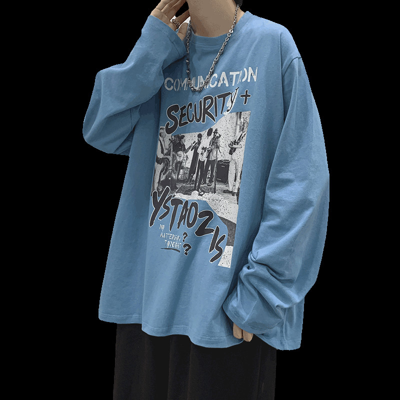 Penkių spalvų vyriška palaidinė su aplikacijomis