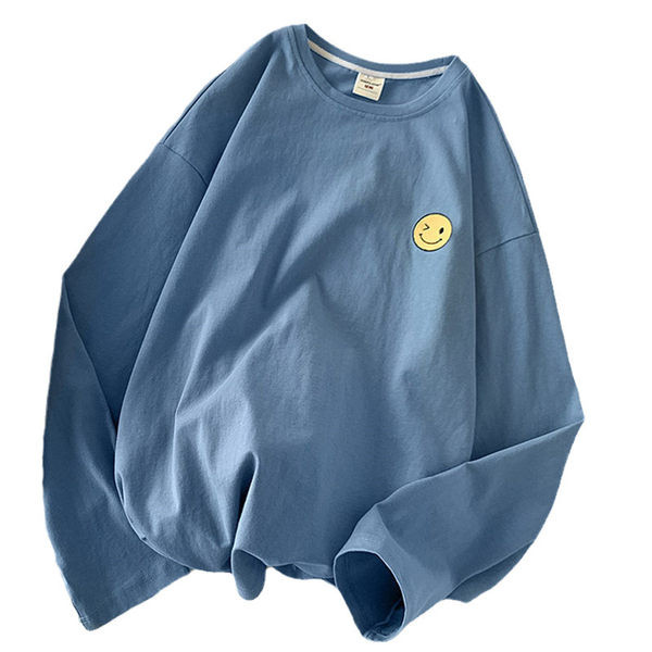 Férfi blúz hosszú ujjal és hímzéssel