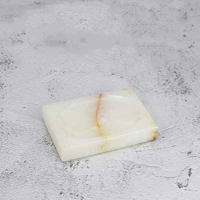 1vnt Europos prabangus marmurinis muilo indas Nešiojami kelioniniai vonios kambario priedai Laikymo įrankiai Muilo lėkštės dėklo laikymo stendas