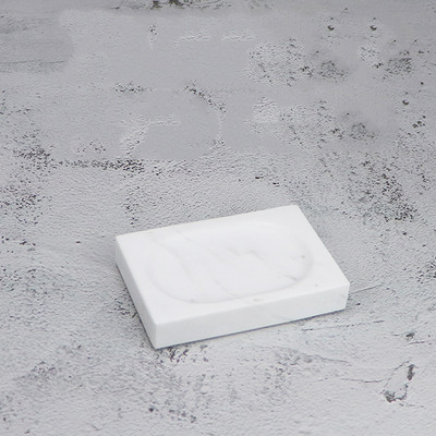 1vnt Europos prabangus marmurinis muilo indas Nešiojami kelioniniai vonios kambario priedai Laikymo įrankiai Muilo lėkštės dėklo laikymo stendas