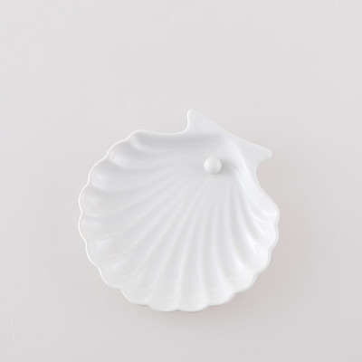 Nordic Shell Shape Muilo indas Keramika Vonios Tvarkyklės Lentynos Muilo pakavimo Dėžės Virtuvės Priedai Muilo laikikliai