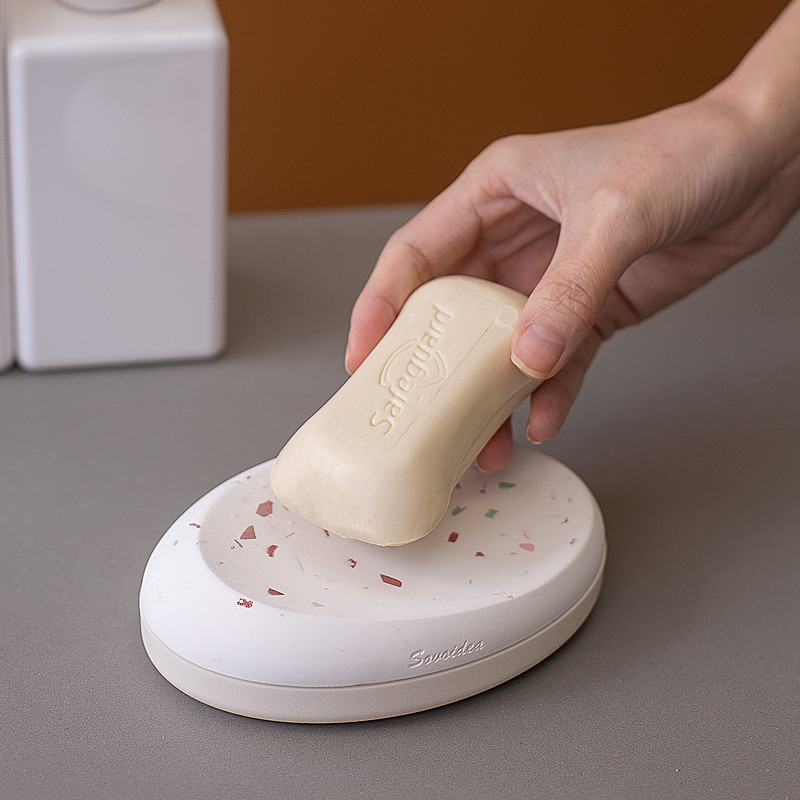 Držač za sapun od prirodnog dijatomita Kutija za pladanj Porte Savon Posuda za upijanje vode Kuhinjski pribor za kupaonicu Alati za kupaonicu