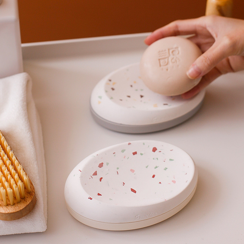 Držač za sapun od prirodnog dijatomita Kutija za pladanj Porte Savon Posuda za upijanje vode Kuhinjski pribor za kupaonicu Alati za kupaonicu