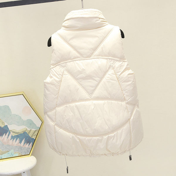 Új modell női mellény cipzárral