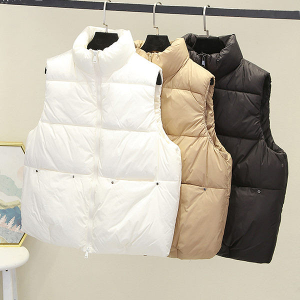 Női rövid mellény - sima