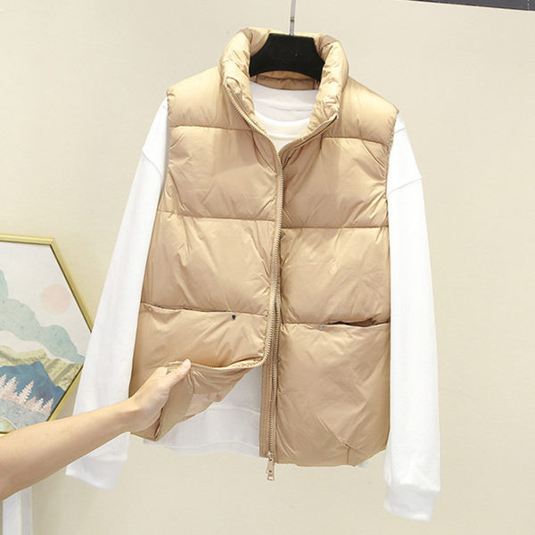 Női rövid mellény - sima