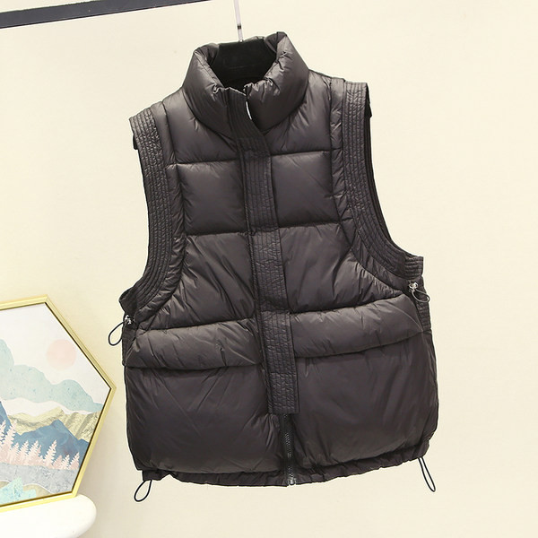 Ženski prsluk s visokim ovratnikom