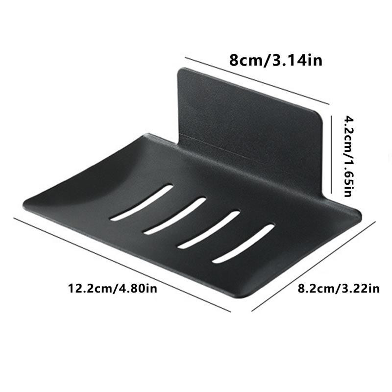 Tapadókorongos fali edények Szappantartó tok Szappandoboz edénytartó tányér Lefolyó Szappandoboz Tároló állvány műanyag tartó