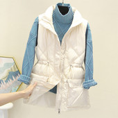 Novi model ženskog prsluka sa vezicama u struku i džepu