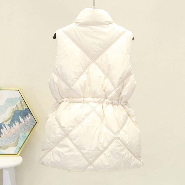 Novi model ženskog prsluka sa vezicama u struku i džepu