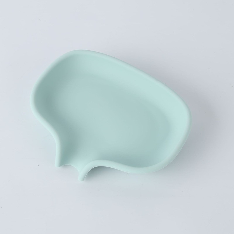 Višenamjenska mekana silikonska kutija za sapun Lonac za sapun Četka Kutija za odvod Kuhinjska polica za odvod Kupaonska posuda za sapun Držač tanjura za spužvu