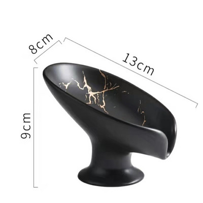 NAUJAS 1vnt keraminis dušo muilo laikiklis Vonios reikmenysaf formos muilo dėžutė vandens kreiptuvui skylė indų laikymo lėkštė Tr