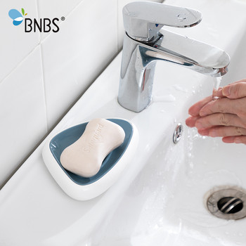Πιάτο σαπουνιού μπάνιου Πλαστική βάση σαπουνιού Δοχείο αποθήκευσης για σαπούνια Πιάτα σαπουνιού Ταξιδίου Δίσκος αποστράγγισης Αξεσουάρ μπάνιου