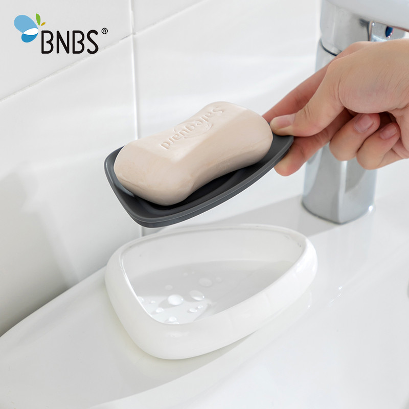 Vonios muilo indas Plastikinis muilo laikiklis Muilų laikymo dėžutė Kelioniniams muilo indams nutekėjimo padėklas Vonios kambario priedai