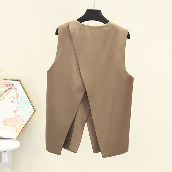 Modern női V-nyakú mellény új modell