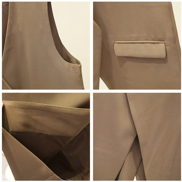 Modern női V-nyakú mellény új modell