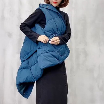 Vesta de dama cu buzunar si fermoar