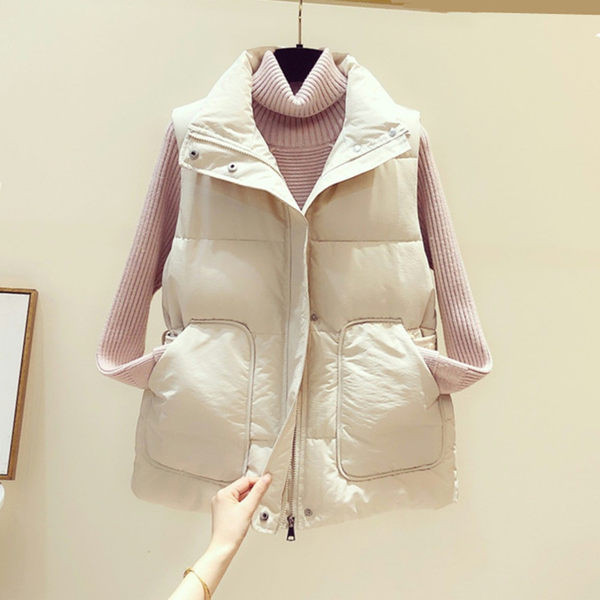 Vesta de dama cu buzunar si fermoar