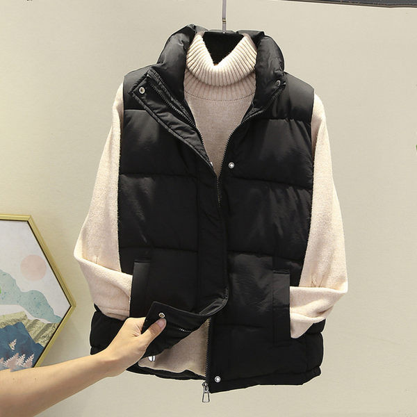 Vesta casual dama cu buzunar potrivita pentru viata de zi cu zi