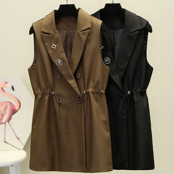 Moteriška liemenė su kaklaraiščiais ties juosmeniu ir V formos iškirpte