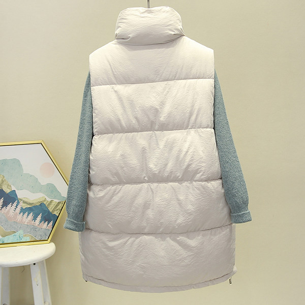 Vesta de dama cu fermoar si buzunar mare