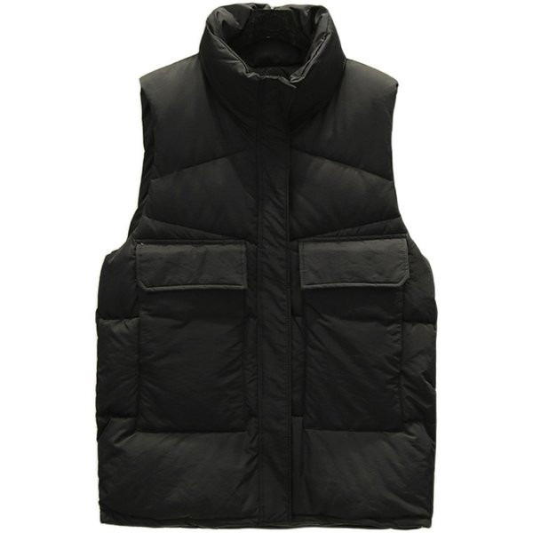 Vesta de dama cu fermoar si buzunar mare