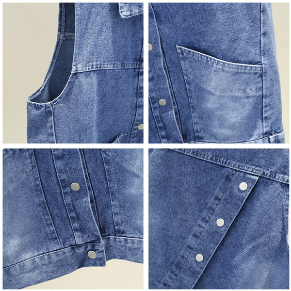 Női mellény klasszikus gallérral