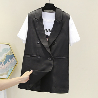 Vesta de dama la moda cu nasturi