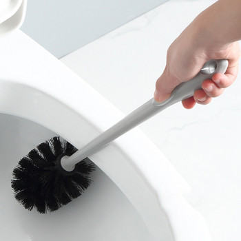 Комплект четки за тоалетна домакинска пластмасова дълга дръжка ъглова дръжка за почистване на четка за баня основа държач издръжлив лесен за миене WC аксесоари