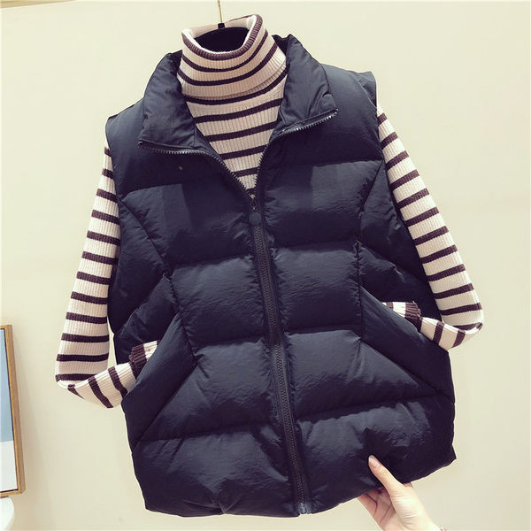 Tiszta női mellény két színben