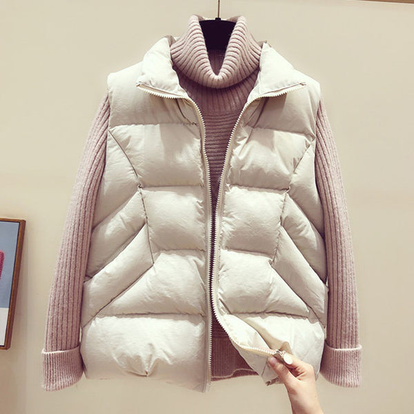 Tiszta női mellény két színben