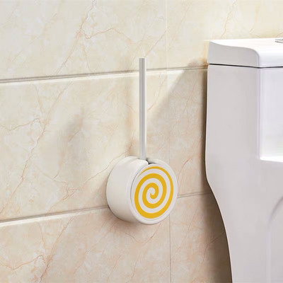 WC kefe készlet Creative Donuts WC kefe fürdőszoba WC kefe tartó készlet Clean Tool Tisztító kefe Cherry To