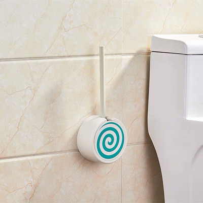 WC kefe készlet Creative Donuts WC kefe fürdőszoba WC kefe tartó készlet Clean Tool Tisztító kefe Cherry To