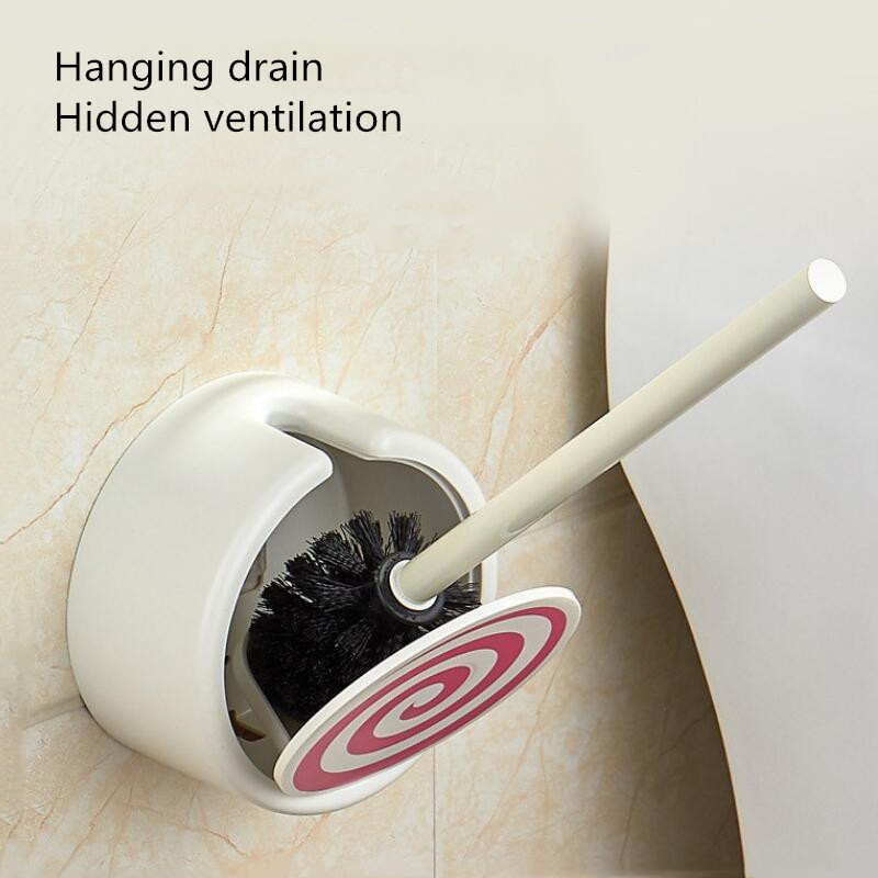 WC kefe készlet Creative Donuts WC kefe fürdőszoba WC kefe tartó készlet Clean Tool Tisztító kefe Cherry To