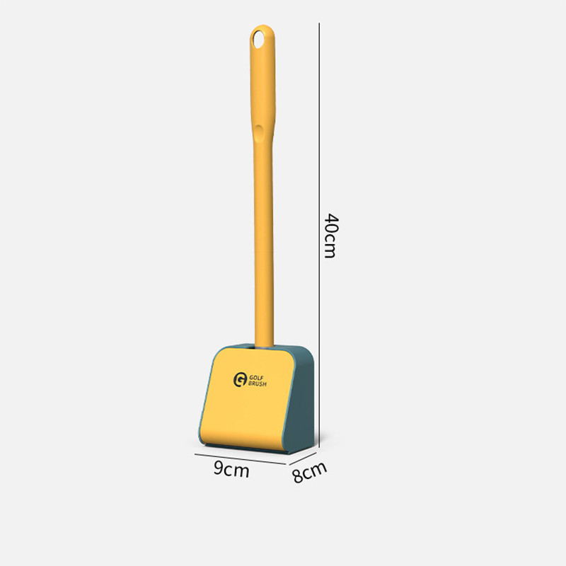 Silikonska četka za WC školjku s kompletom držača Alati za čišćenje tuša s dugom drškom Zidne meke četke za kupaonicu WC pribor