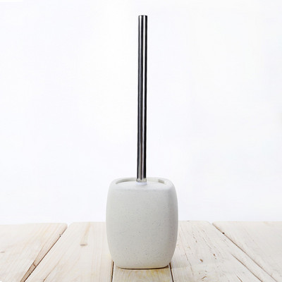 Set de perii de curățare din ceramică nordică, cu bază, pentru baie, mâner lung, perie practică de toaletă, accesorii pentru instrumente de curățare pentru uz casnic