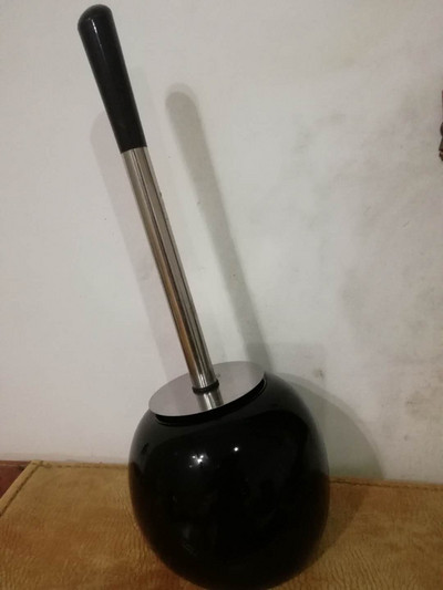 Creative Ceramics Tualeto šepetys Ant grindų statomas laikiklis Praktinis valymo šepečiai Vonios kambario priedai Valymo įrankis su pagrindu