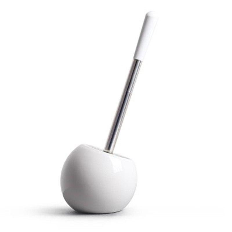 Creative Ceramics Tualeto šepetys Ant grindų statomas laikiklis Praktinis valymo šepečiai Vonios kambario priedai Valymo įrankis su pagrindu