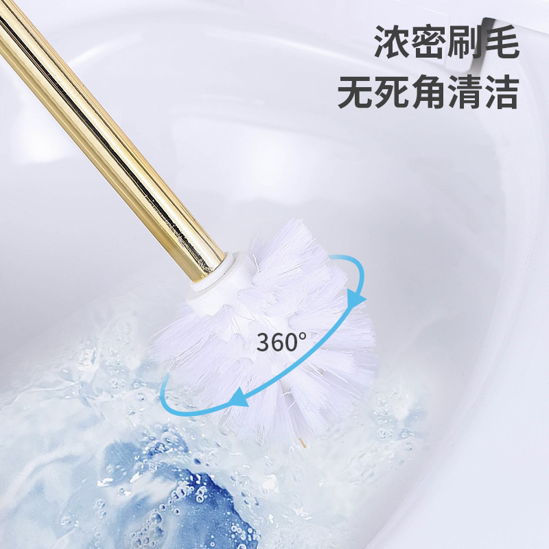 Nordic keramikinis tualeto šepetys, apvalus minkštų plaukų dugnas, greitai džiūstantis vonios kambario valymas tualeto šepečių valymas vonios kambario priedai