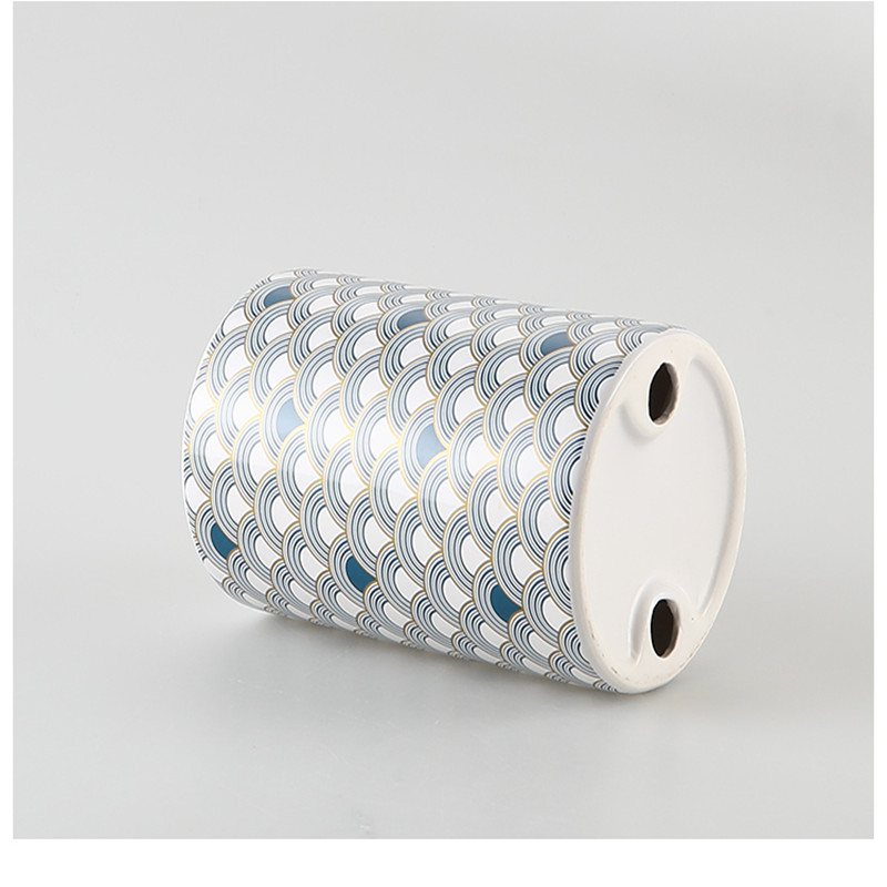 Set de perii de toaletă din ceramică Instrumente de curățare a băii Mâner din oțel inoxidabil Wc Perie de toaletă Scrubber Perie de curățare a bucătăriei de baie