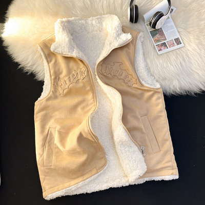 Vesta de dama cu captuseala si imprimeu