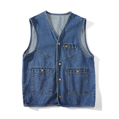 Vesta larga de dama cu buzunar