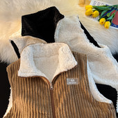 Női mindennapi kabát cipzárral