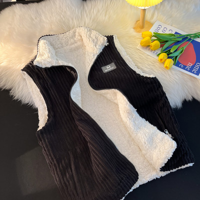 Női mindennapi kabát cipzárral